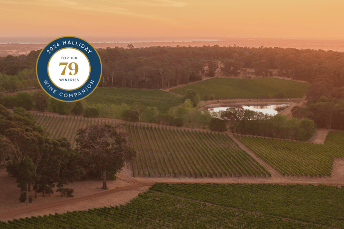 Number 79 in the Halliday Wine Companion's Top 100 Wineries 2024!